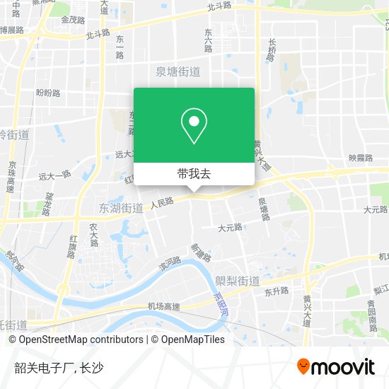 韶关电子厂地图