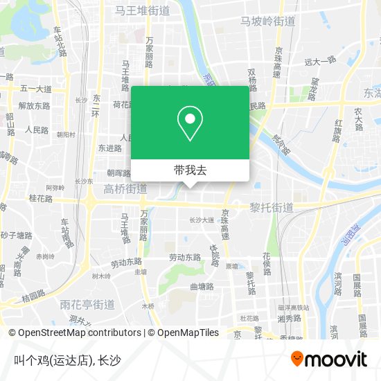 叫个鸡(运达店)地图