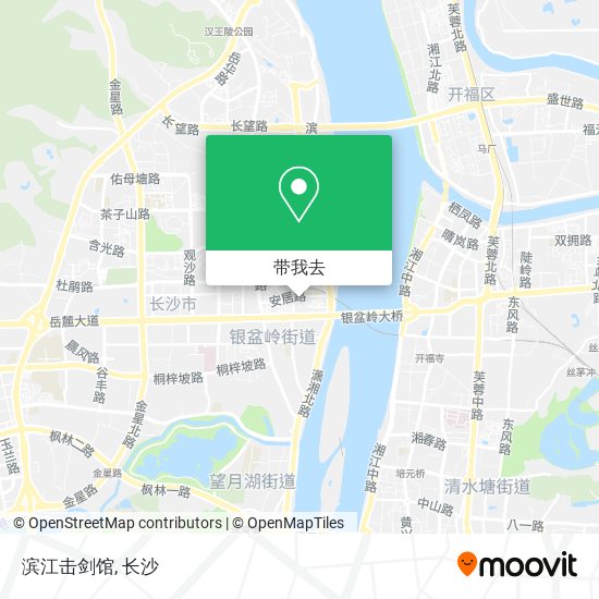 滨江击剑馆地图