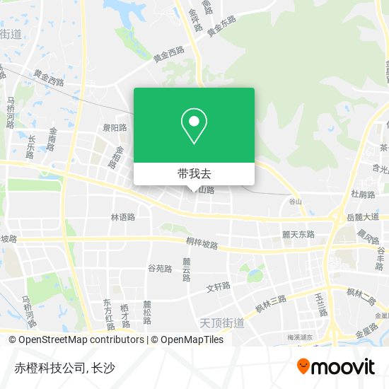 赤橙科技公司地图