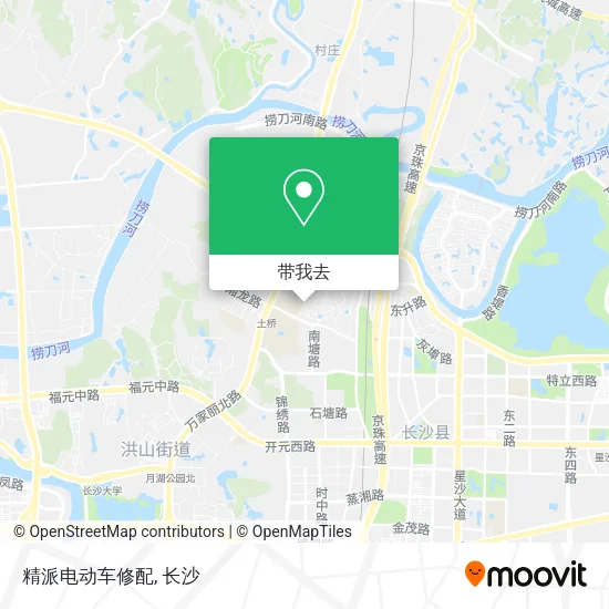 精派电动车修配地图