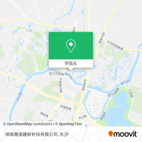 湖南雅派建材科技有限公司地图