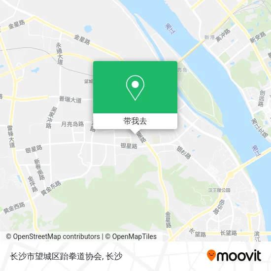 长沙市望城区跆拳道协会地图