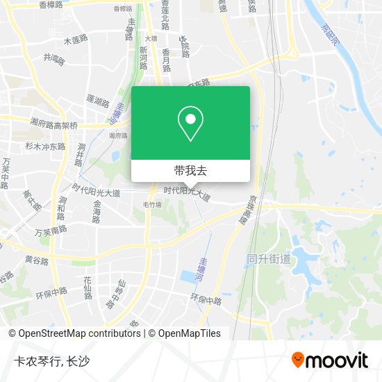 卡农琴行地图