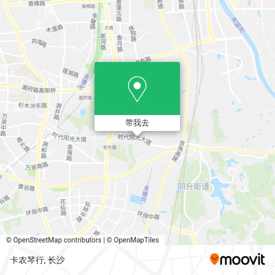 卡农琴行地图