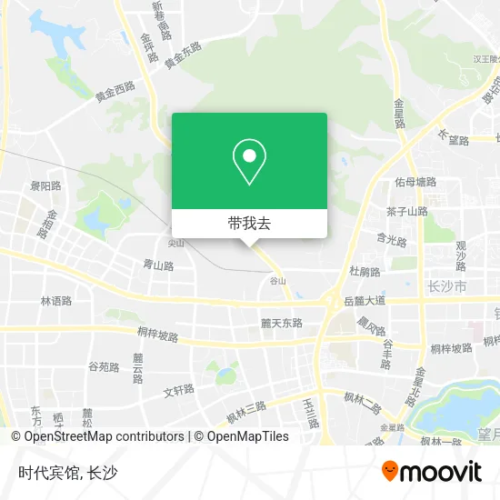 时代宾馆地图