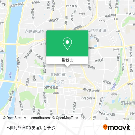 正和商务宾馆(友谊店)地图