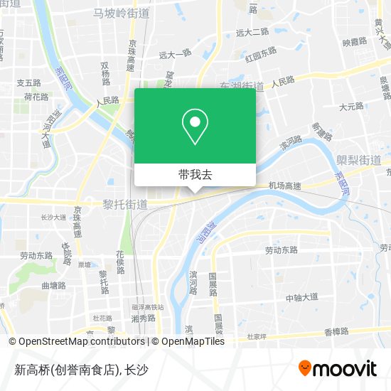 新高桥(创誉南食店)地图
