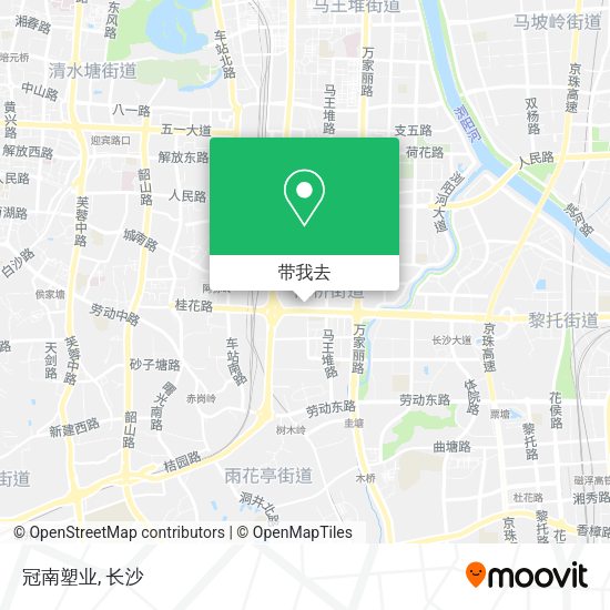 冠南塑业地图
