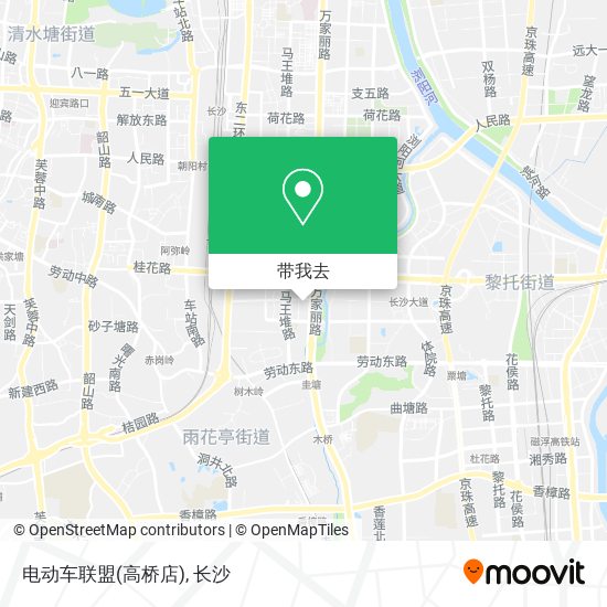 电动车联盟(高桥店)地图