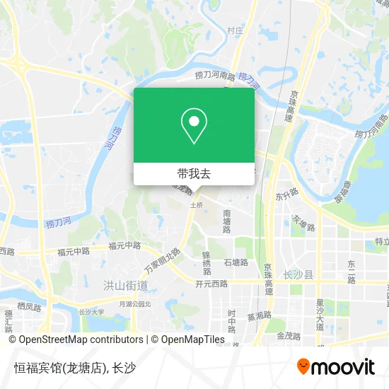 恒福宾馆(龙塘店)地图