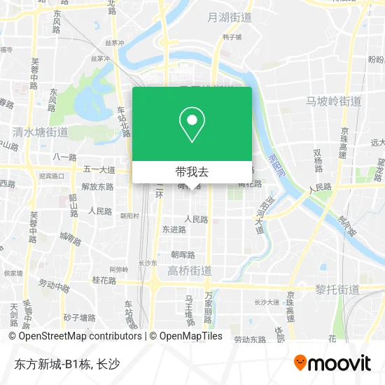 东方新城-B1栋地图