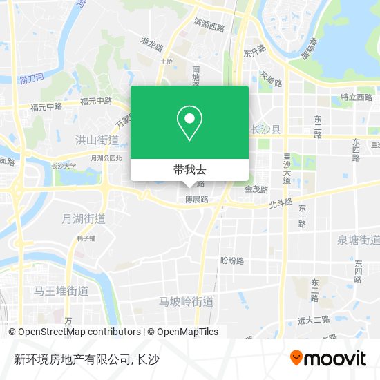 新环境房地产有限公司地图