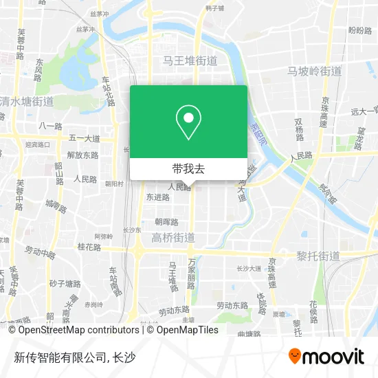 新传智能有限公司地图