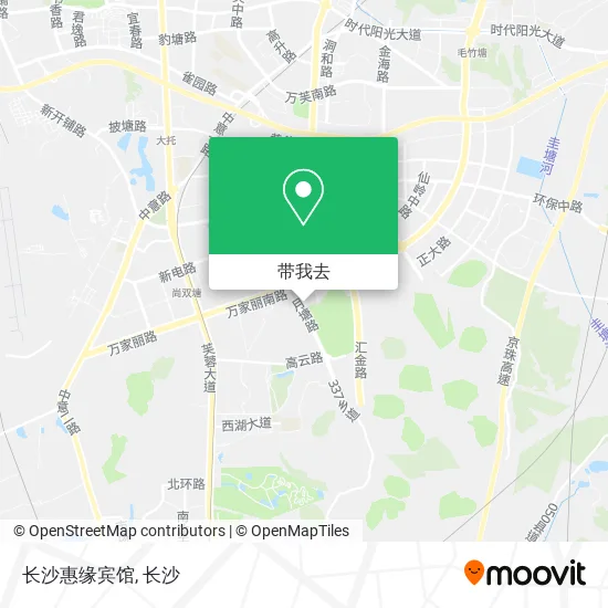 长沙惠缘宾馆地图
