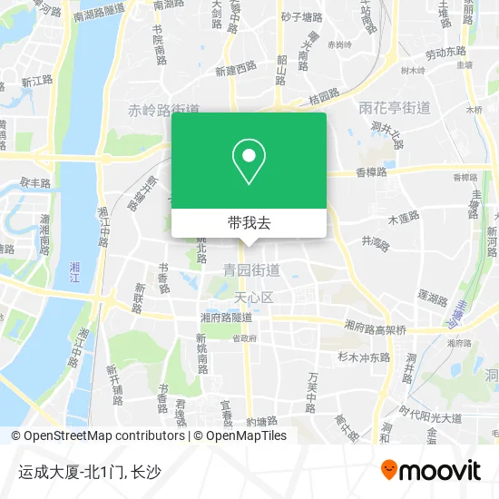 运成大厦-北1门地图