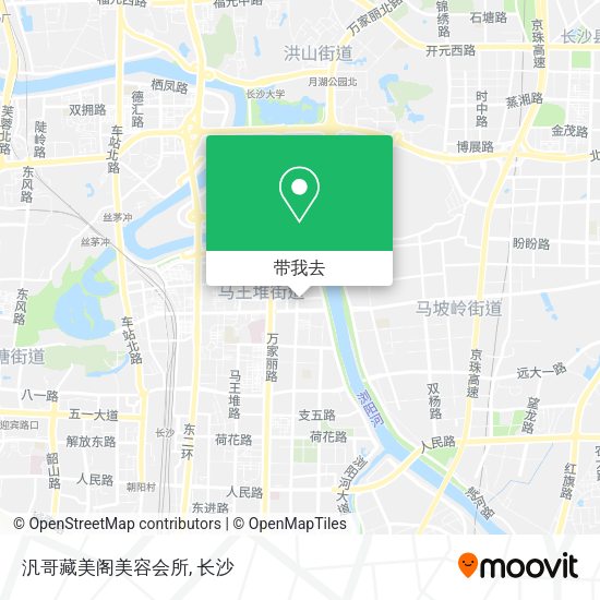 汎哥藏美阁美容会所地图