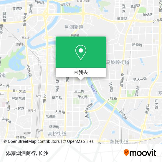 添豪烟酒商行地图
