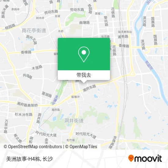美洲故事-H4栋地图
