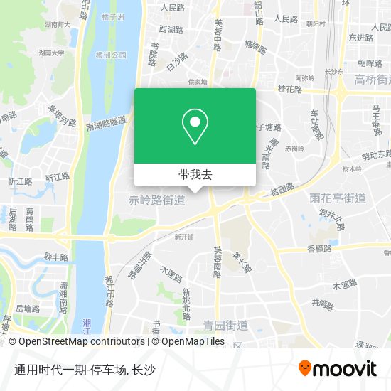 通用时代一期-停车场地图