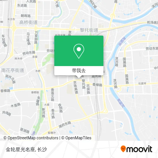 金轮星光名座地图