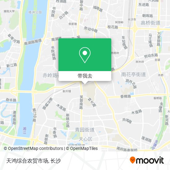 天鸿综合农贸市场地图