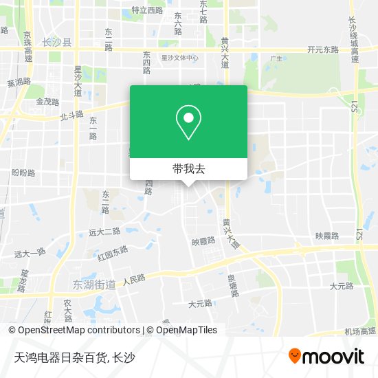 天鸿电器日杂百货地图