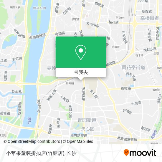 小苹果童装折扣店(竹塘店)地图