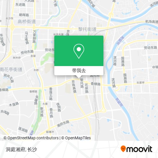 洞庭湘府地图