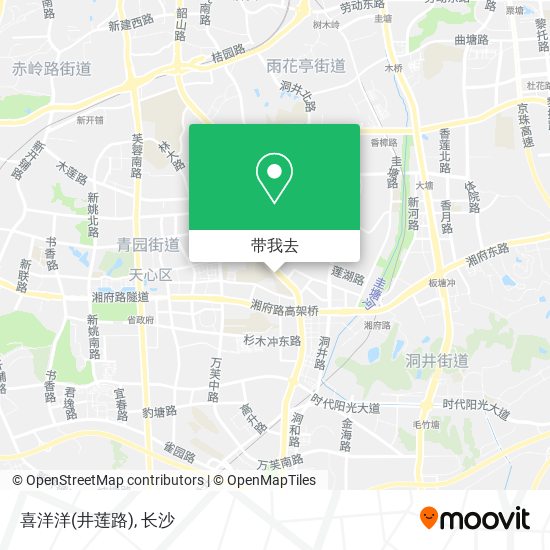 喜洋洋(井莲路)地图