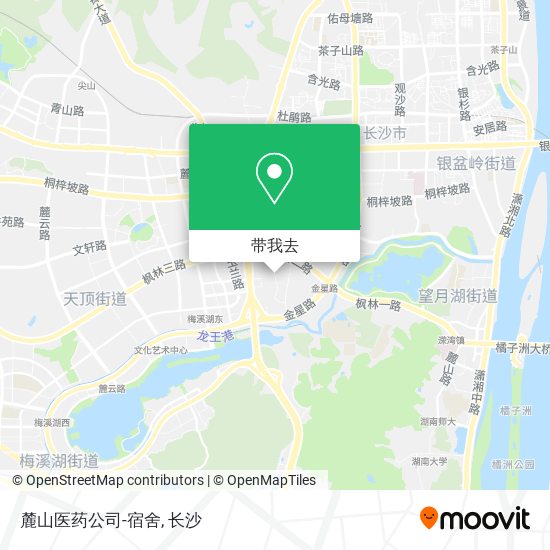 麓山医药公司-宿舍地图