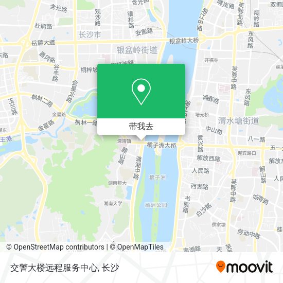 交警大楼远程服务中心地图