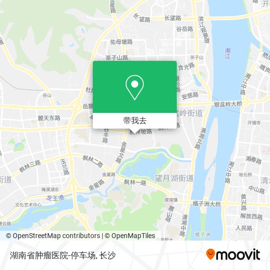 湖南省肿瘤医院-停车场地图