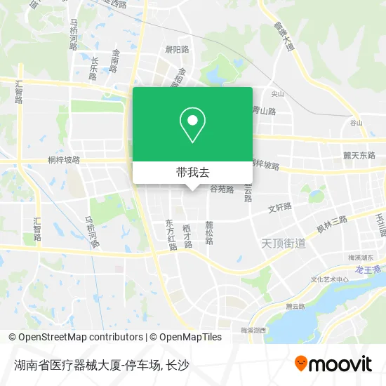 湖南省医疗器械大厦-停车场地图