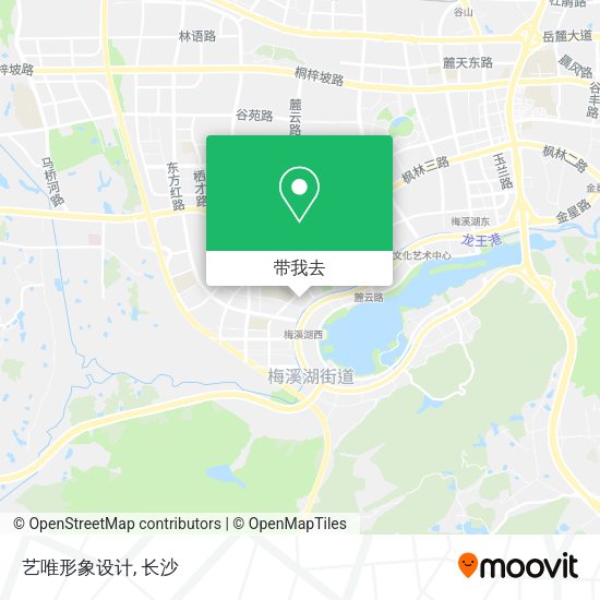 艺唯形象设计地图