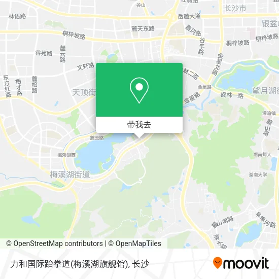 力和国际跆拳道(梅溪湖旗舰馆)地图