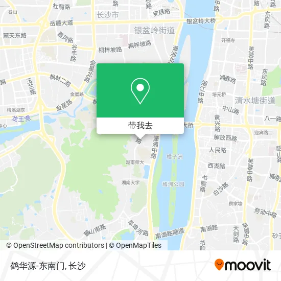 鹤华源-东南门地图