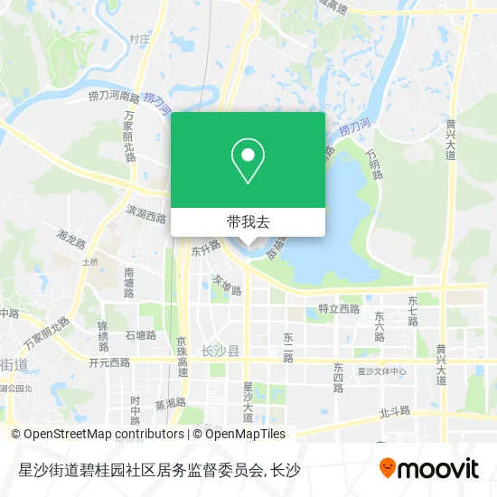 星沙街道碧桂园社区居务监督委员会地图