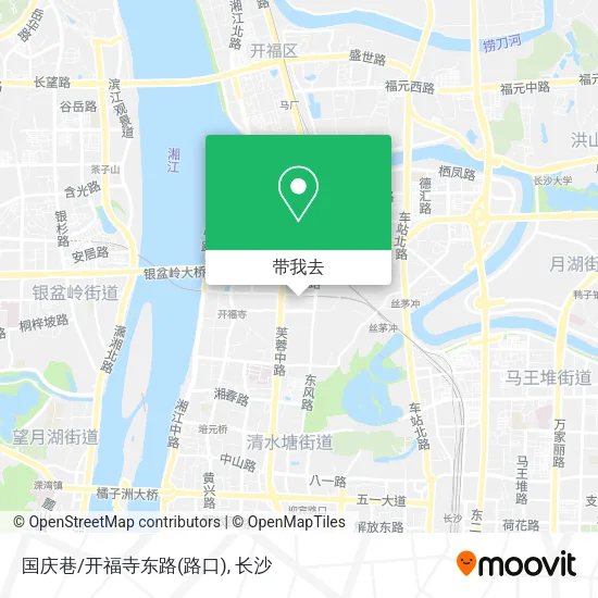 国庆巷/开福寺东路(路口)地图