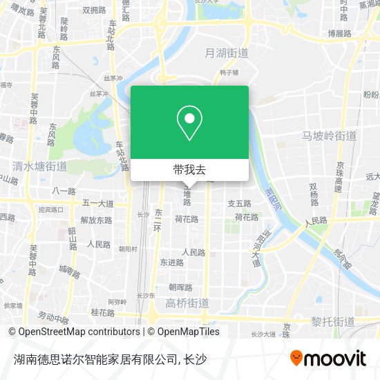 湖南德思诺尔智能家居有限公司地图