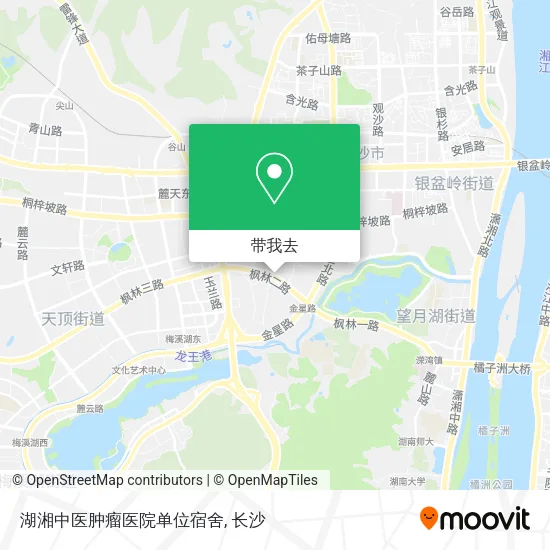 湖湘中医肿瘤医院单位宿舍地图