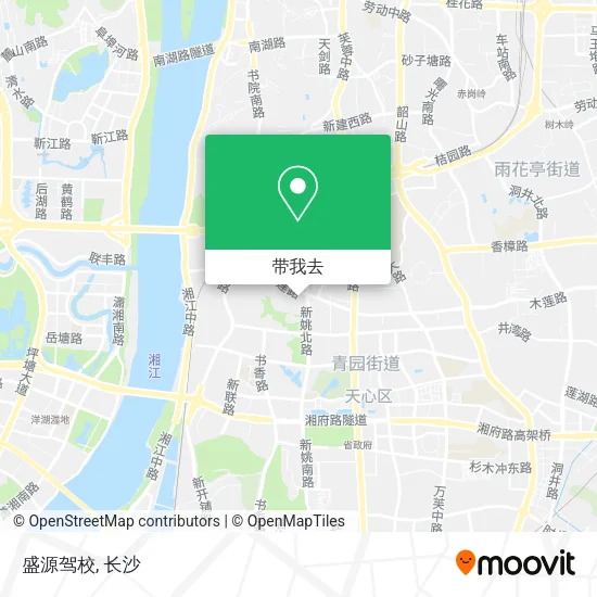 盛源驾校地图