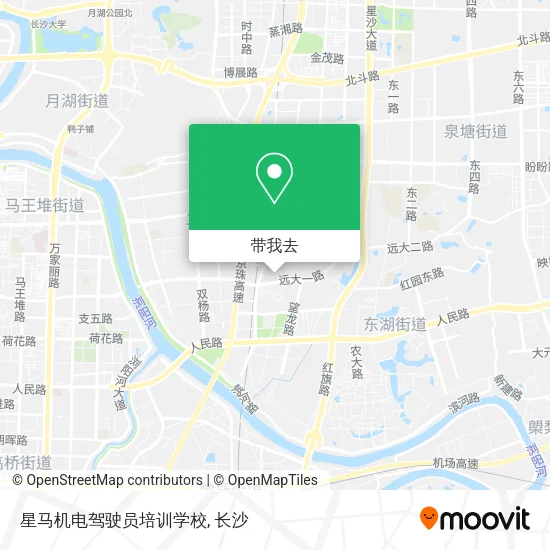 星马机电驾驶员培训学校地图