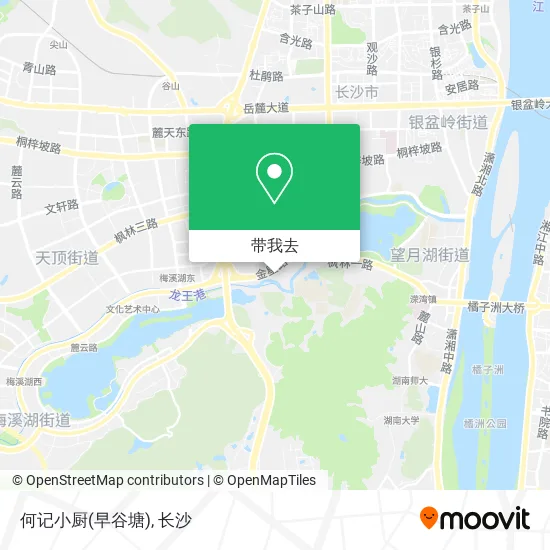 何记小厨(早谷塘)地图