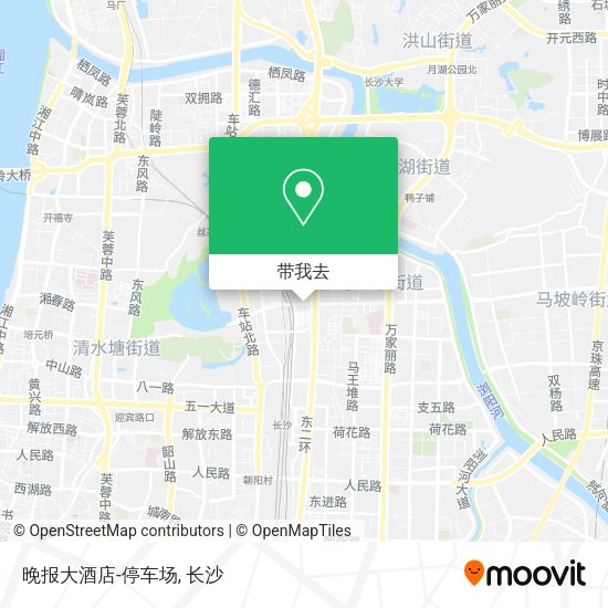 晚报大酒店-停车场地图