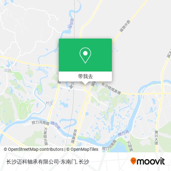 长沙迈科轴承有限公司-东南门地图