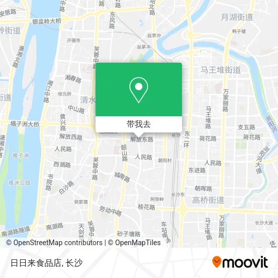 日日来食品店地图