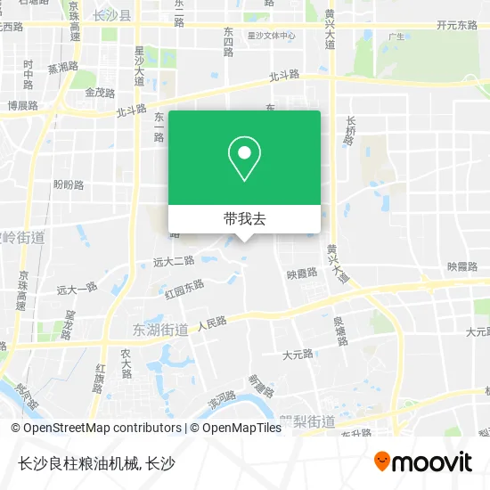 长沙良柱粮油机械地图