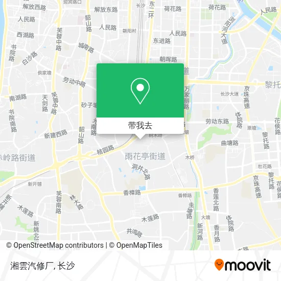湘雲汽修厂地图