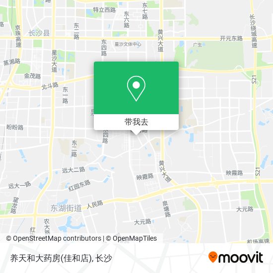 养天和大药房(佳和店)地图